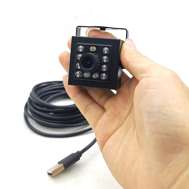 GC2053 USB Webcam Camera 5/3 Meters 2MP Box 1080P CMOS IR Infrared Night Vision UVC CCTV Security for PC Laptop Android Mobile