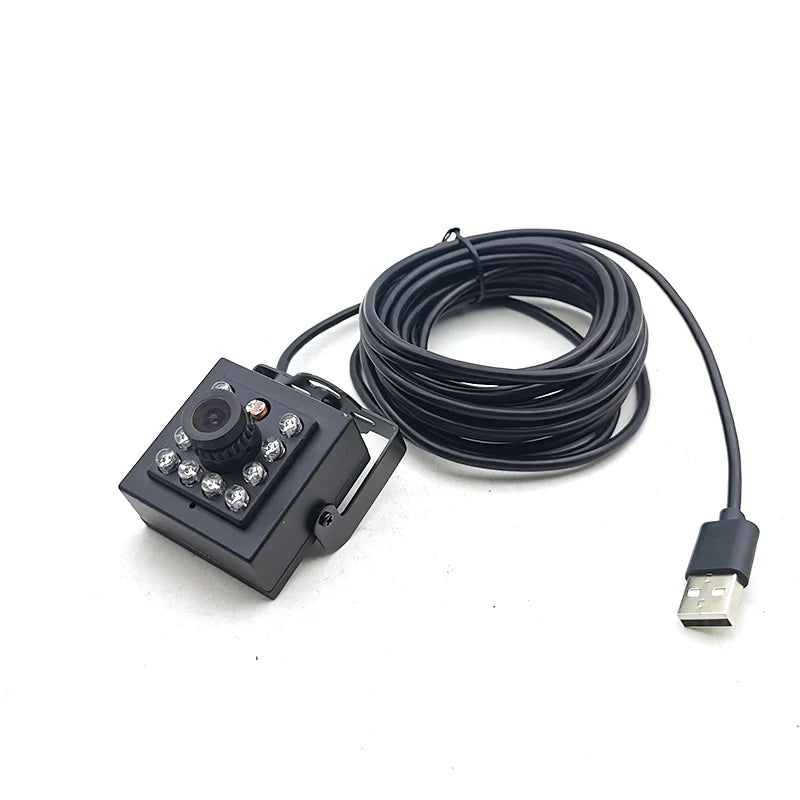 GC2053 USB Webcam Camera 5/3 Meters 2MP Box 1080P CMOS IR Infrared Night Vision UVC CCTV Security for PC Laptop Android Mobile