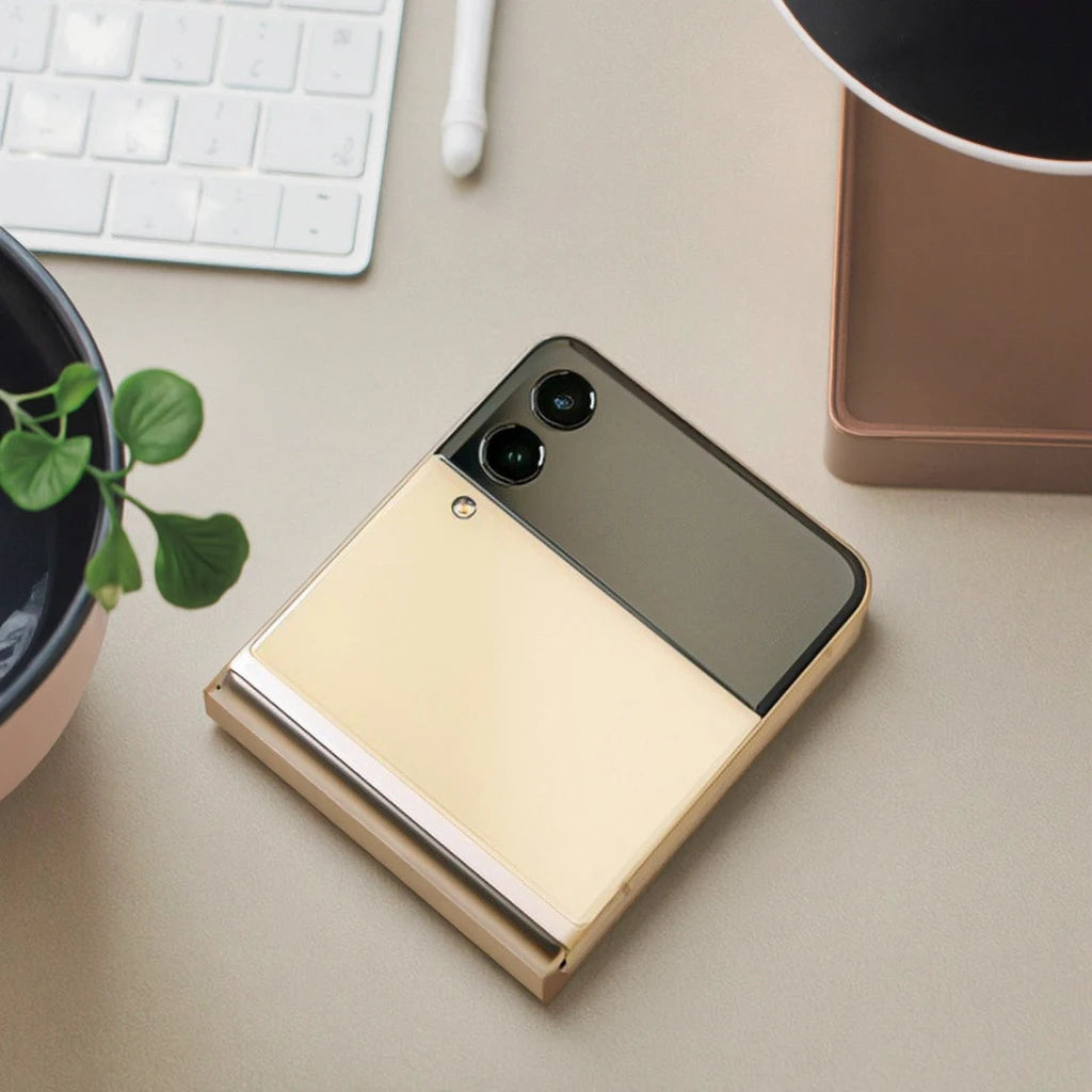 Glaxs ZFlip 4 Smartphones 8GB+128GB Android 12 Octa-Core 5G Second Hand Mobile Phone Supports GSM US Local Stock