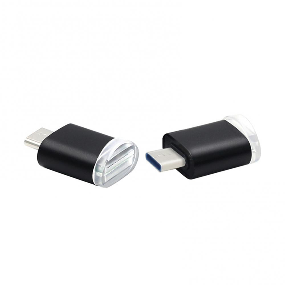 Mini Portable Type-c 3.1 Micro USB OTG Adapter High Speed Aluminum Alloy Memory Card Reader