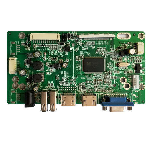 4K  Resolution V by One TFT LCD Monitor Controller Board with VGA 2*HD MI2.0  2*USB Inputs Support 4K LCD Screen & USB Loop Play