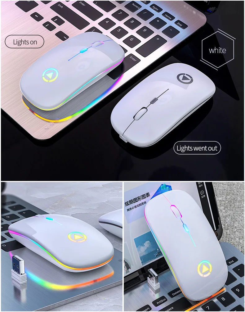 UTHAI DB60 wireless battery version mouse mute adjustable DPI1600 mouse intelligent sleep 2.4gHz long battery life mouse