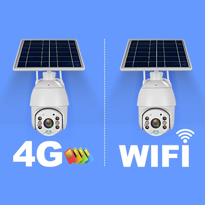 Loosafe 1080P 2MP Wifi 4G Camera Low Power Solar Battery Camera Outdoor Full Color Night Version Wireless 4g Security C