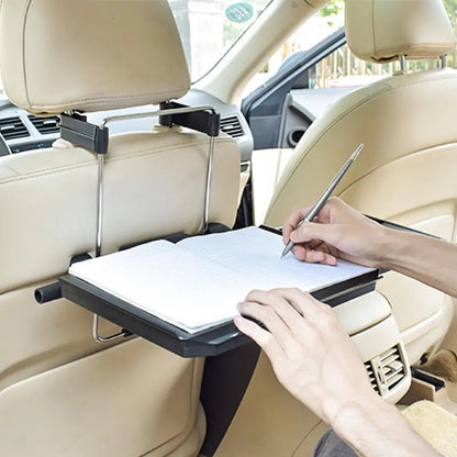 New Design Folding Laptop Work Desk Mount Portable Car Steering Wheel Desk Multifunctional Car Food Tray Table