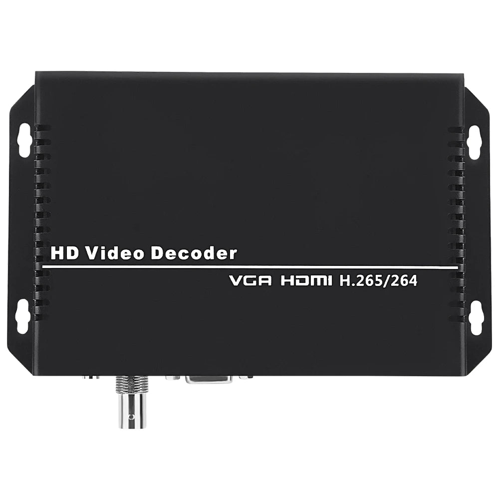 H.264 H.265 4K HDMI VGA CVBS Video Decoder NDI SRT RTMP HTTP RTSP UDP IP Video Receiver