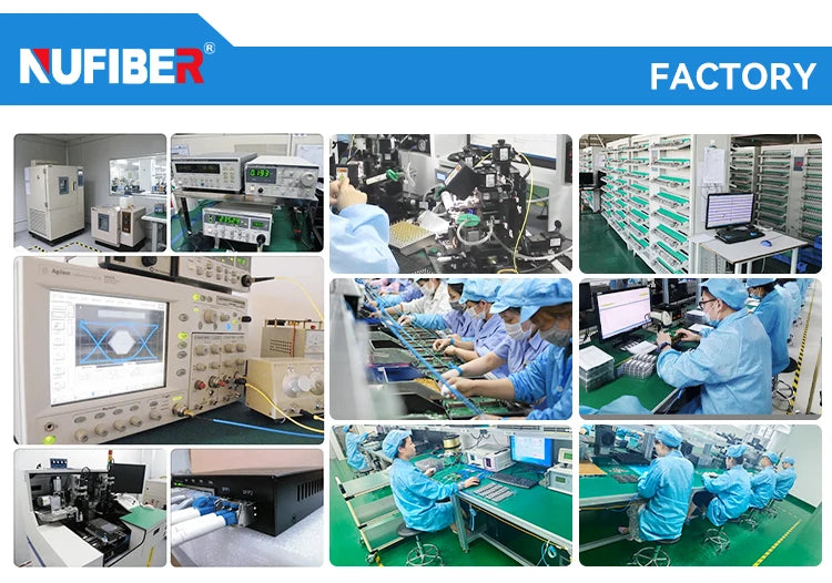 Optical Transceiver SFP Module 1.25G BIDI Duplex Multi-Mode MM/SM 550m Range Fiber Optic Equipment 3km 10km 20km 40km 160km IP