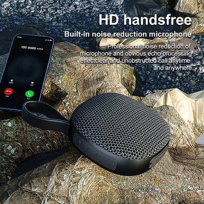 New Fashion Rockmia EBS-303 Popular Portable Speaker Bluetooth 5.4 with Strong Magnetic  Strap Passive Radiator Enhanced