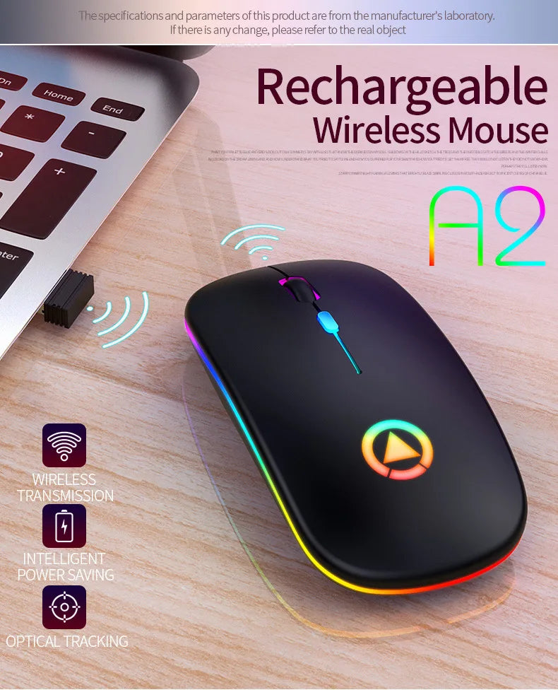 UTHAI DB60 wireless battery version mouse mute adjustable DPI1600 mouse intelligent sleep 2.4gHz long battery life mouse