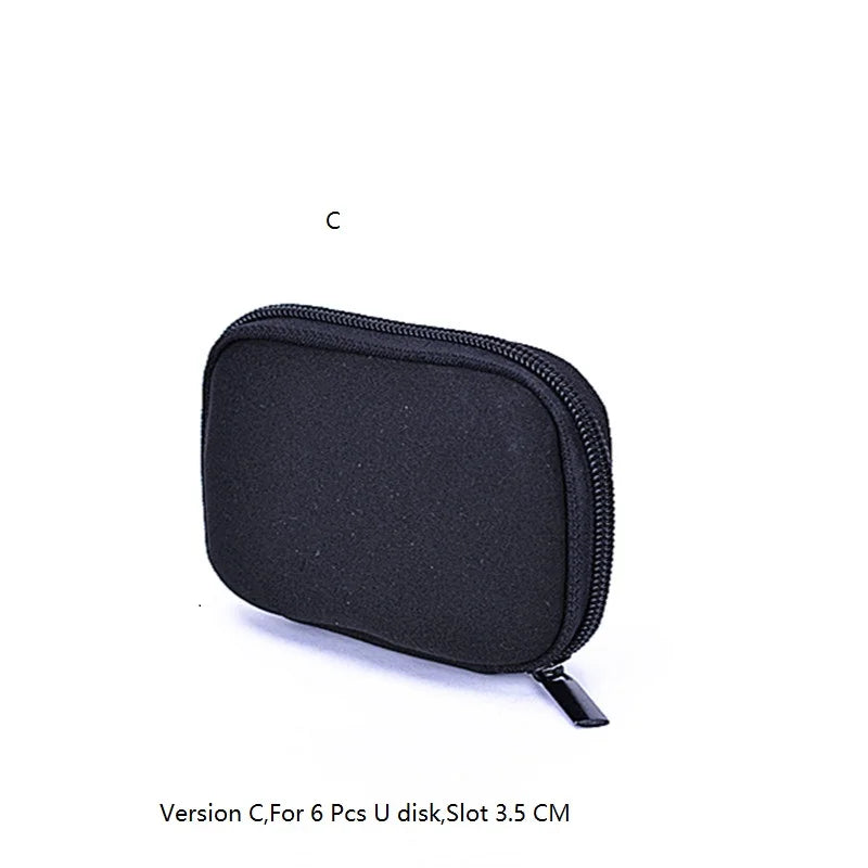 Double Layer USB Flash Drive Case USB Stick Drive Carrying Case USB Thumb Drive Case USB Memory Stick Case Electronic Accessorie
