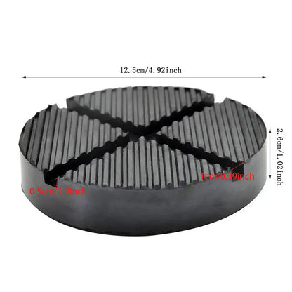 Universal Rubber Jack Pad Support Pinch Weld Slotted Floor Frame Rail Adapter Car Removal Repair Tool High Quality