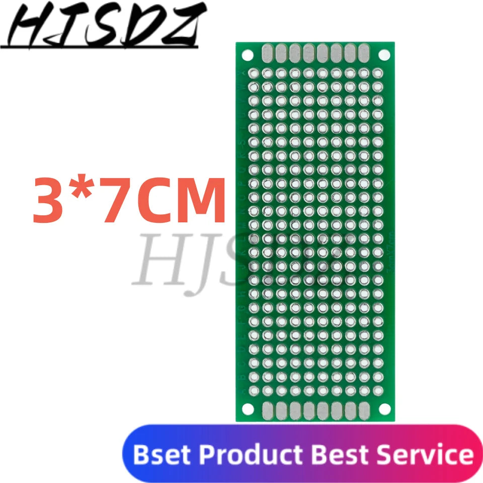 Double Side Prototype Diy Universal Printed Circuit PCB Board Protoboard 9x15 8x12 7x9 6x8 5x7 4x6 3x7 2x8 CM