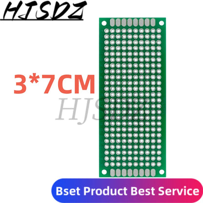 Double Side Prototype Diy Universal Printed Circuit PCB Board Protoboard 9x15 8x12 7x9 6x8 5x7 4x6 3x7 2x8 CM