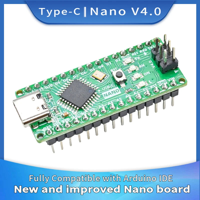 Upgraded Nano 4.0 Board (Compatible with Arduino Nano 3.0) TYPE-C  by