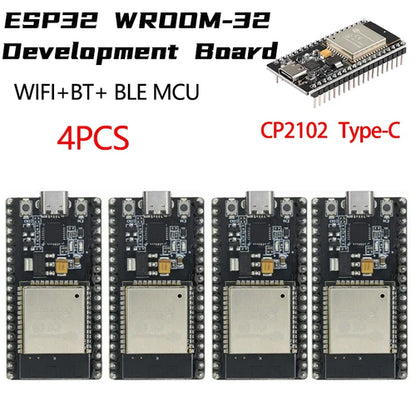 ESP32 WROOM-32 Development Board TYPE-C CH340C/ CP2102 WiFi+Bluetooth