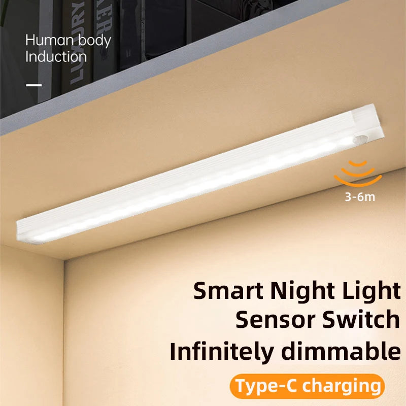 Wireless LED Night Lights Motion Sensor Lights Closet Kitchen Night