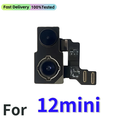 Features Work Camera For iPhone 11 12 Pro 14 Pro Max MINI Back Camera Rear Main Camera For iPhone 12 13 PRO MAX 14 Plus Camera