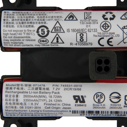 Replacement Battery For BOSE Soundlink Revolve+ Soundlink Revolve Bluetooth Speaker 071478 078068 071473 071471 Rechargeable