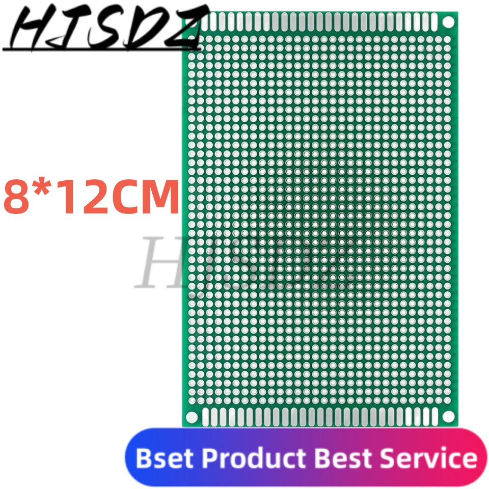 Double Side Prototype Diy Universal Printed Circuit PCB Board Protoboard 9x15 8x12 7x9 6x8 5x7 4x6 3x7 2x8 CM
