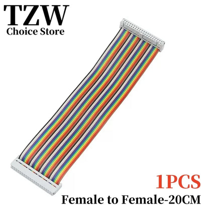 Raspberry Pi 40 Pin GPIO Cable Male to Femal Or Female to Female Extension Cable Adapter for Orange Pi Raspberry Pi 5 4B 3B+ 3B
