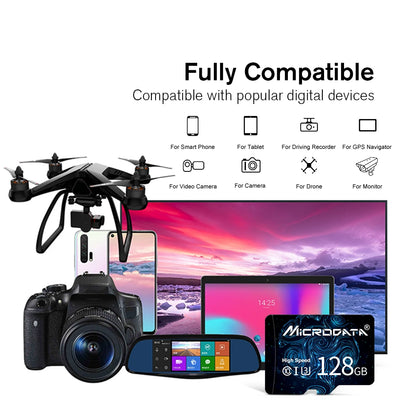 Top-selling 256MB-64GB waterproof and shockproof memory card, compatible with Android and game consoles, a cost-effective choice