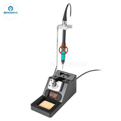 Universal Metal Soldering Iron Holder C210 C245 C115Intelligent Welding Table Sleep Base for JBC sugon aifen aixun Handle Holder