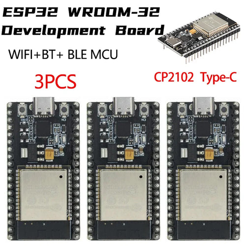 ESP32 WROOM-32 Development Board TYPE-C CH340C/ CP2102 WiFi+Bluetooth