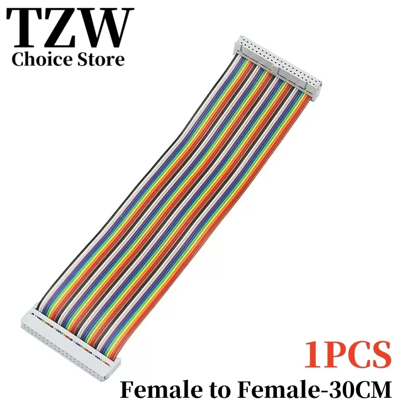 Raspberry Pi 40 Pin GPIO Cable Male to Femal Or Female to Female Extension Cable Adapter for Orange Pi Raspberry Pi 5 4B 3B+ 3B