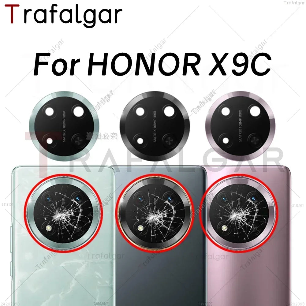 Back Camera Lens For HONOR X9C 5G Rear Camera Glass Cover Replacement With Adhesive Sticker BRP-NX1