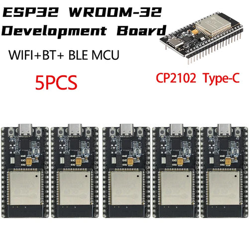ESP32 WROOM-32 Development Board TYPE-C CH340C/ CP2102 WiFi+Bluetooth