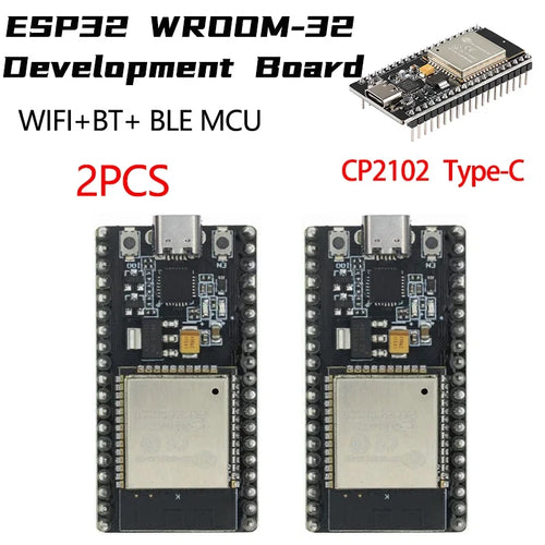 ESP32 WROOM-32 Development Board TYPE-C CH340C/ CP2102 WiFi+Bluetooth