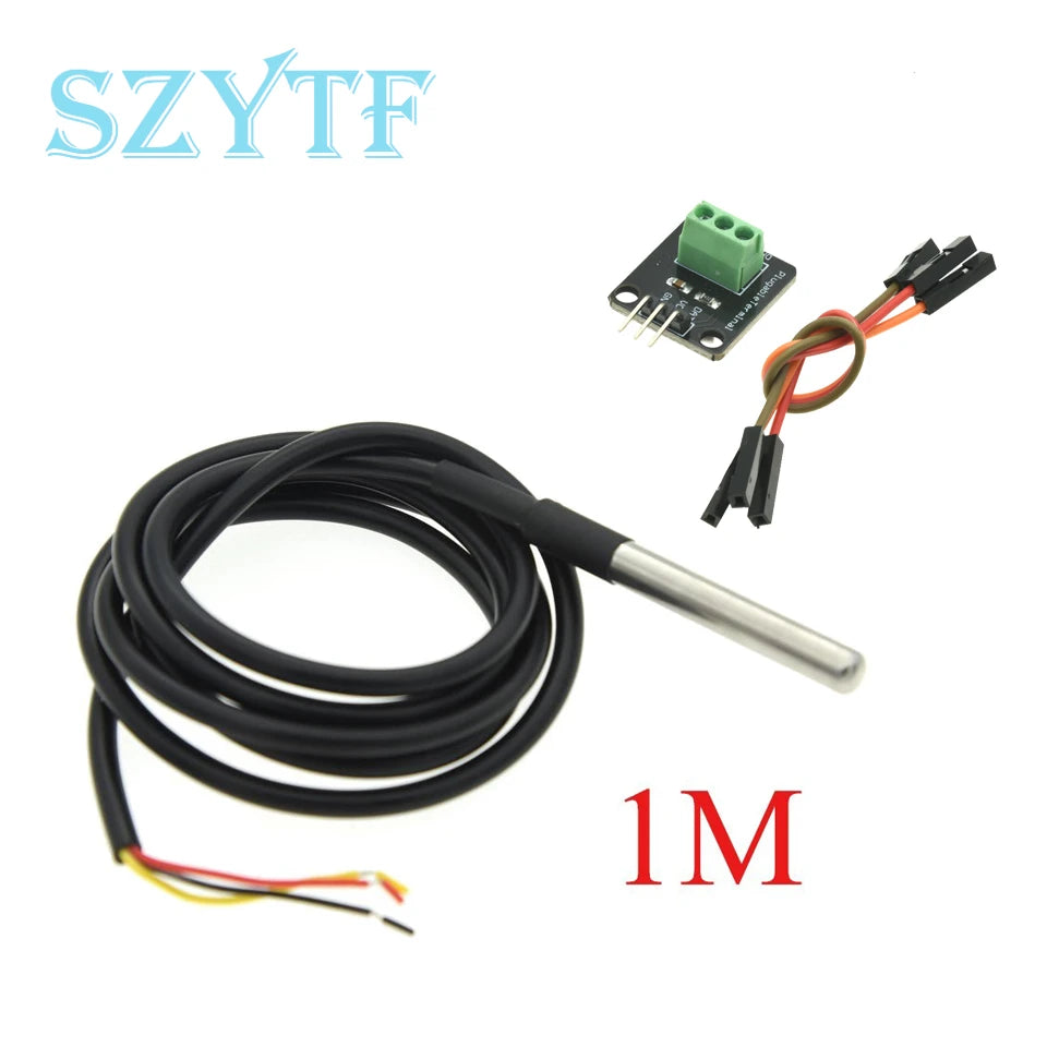 DS18B20 Temperature Sensor Module Kit Waterproof al Temperature Sensor