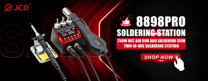 JCD Electric soldering iron 80W LCD Digital Display Adjustable temperature soldering iron tips 220V/110V Welding solder tools