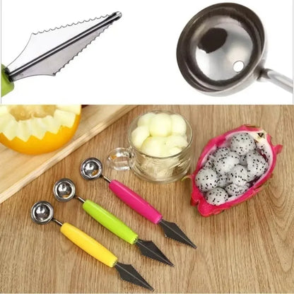 Kitchen Vegetable Carve Fruit Slicer Device Scoop Ballers Cutter Chop Gadgets Kitchen Gadgets Home Gadgets
