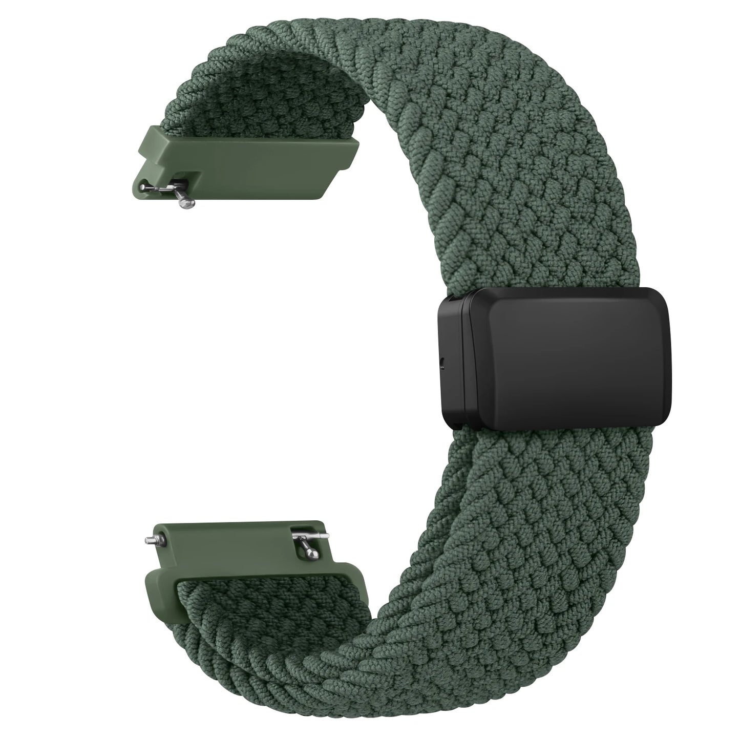 18/20/22mm Braided Strap For Garmin Vivoactive 4 5 3 s/Venu 3 2s Sq 2 Plus/Forerunner 265 255S 645 245 Music/Vivomove Watch Band