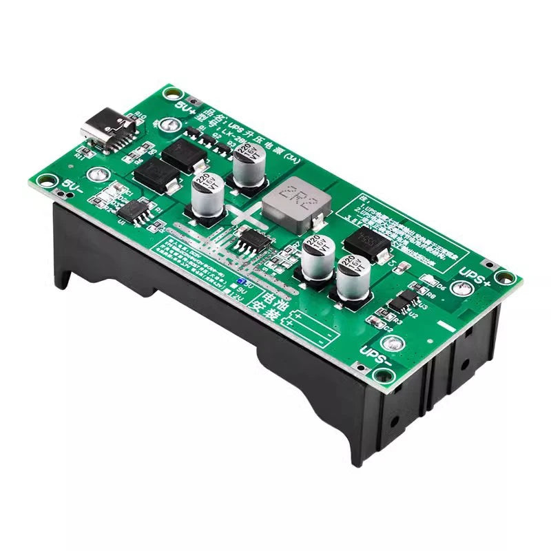 Type-C 15W 3A 18650 Lithium Battery Charger Module DC-DC Step Up