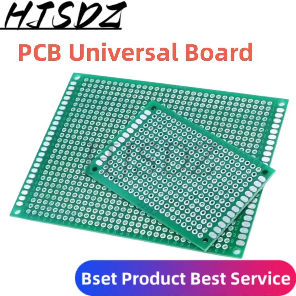 Double Side Prototype Diy Universal Printed Circuit PCB Board Protoboard 9x15 8x12 7x9 6x8 5x7 4x6 3x7 2x8 CM