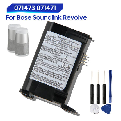 Replacement Battery For BOSE Soundlink Revolve+ Soundlink Revolve Bluetooth Speaker 071478 078068 071473 071471 Rechargeable