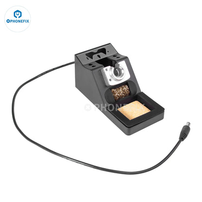 Universal Metal Soldering Iron Holder C210 C245 C115Intelligent Welding Table Sleep Base for JBC sugon aifen aixun Handle Holder