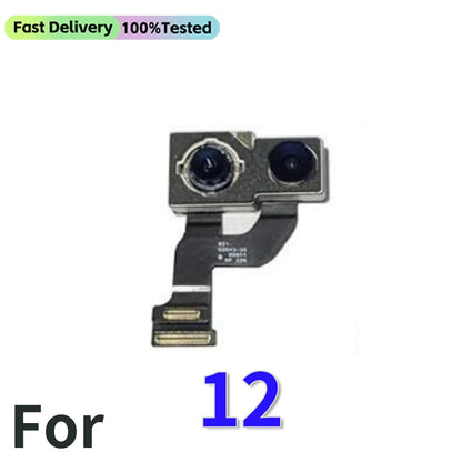 Features Work Camera For iPhone 11 12 Pro 14 Pro Max MINI Back Camera Rear Main Camera For iPhone 12 13 PRO MAX 14 Plus Camera