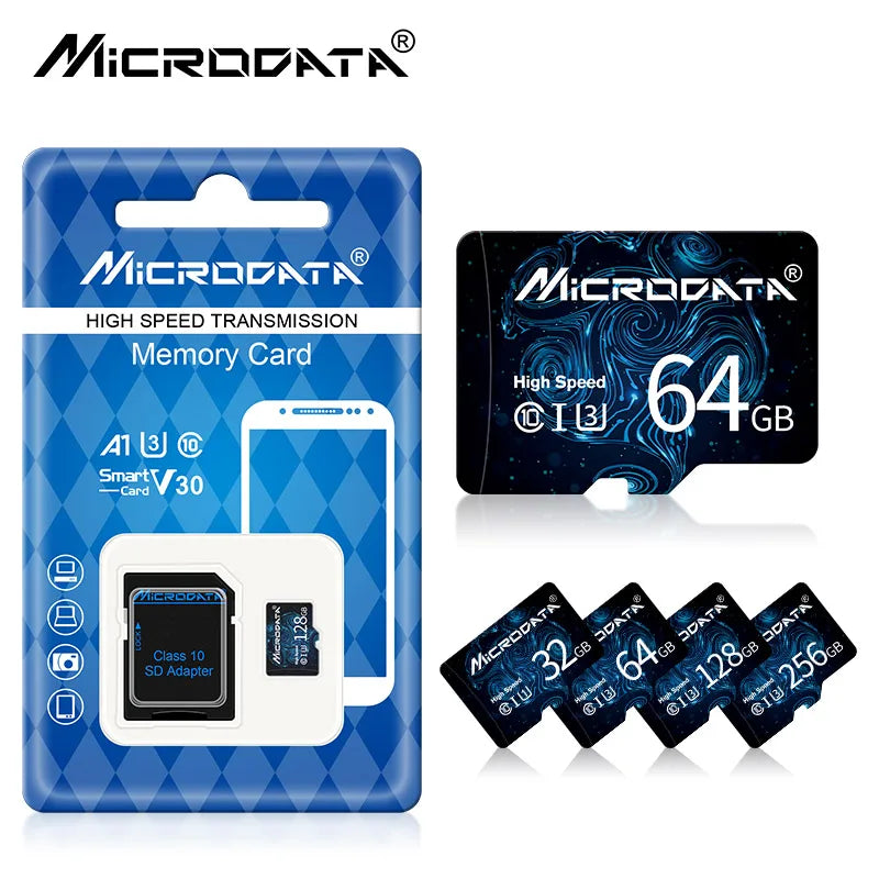 Top-selling 256MB-64GB waterproof and shockproof memory card, compatible with Android and game consoles, a cost-effective choice
