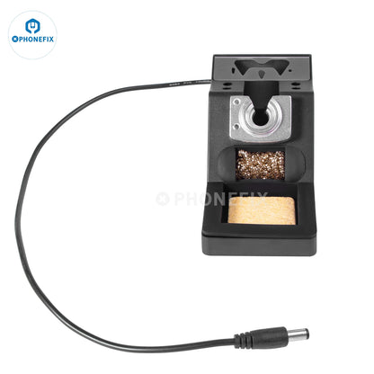 Universal Metal Soldering Iron Holder C210 C245 C115Intelligent Welding Table Sleep Base for JBC sugon aifen aixun Handle Holder