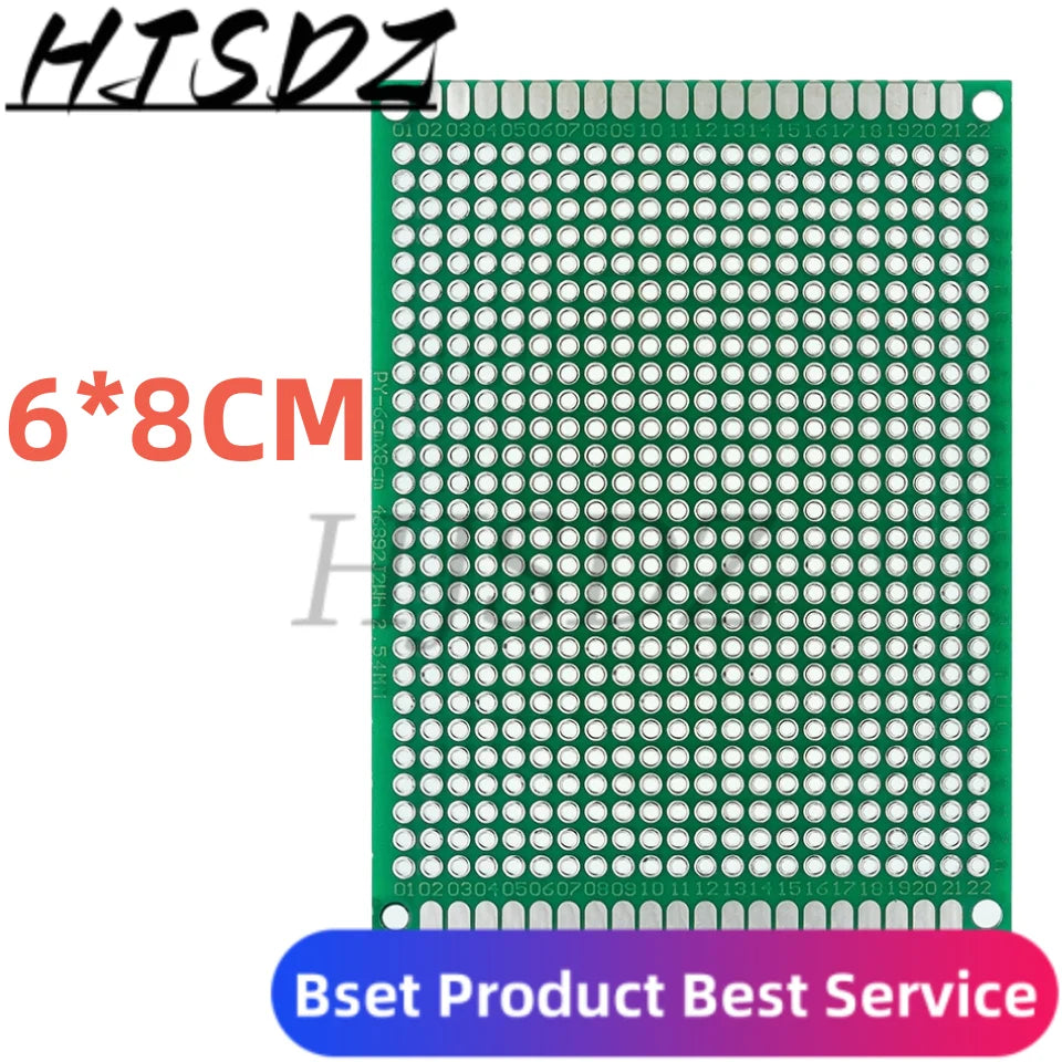 Double Side Prototype Diy Universal Printed Circuit PCB Board Protoboard 9x15 8x12 7x9 6x8 5x7 4x6 3x7 2x8 CM