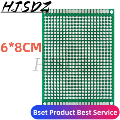 Double Side Prototype Diy Universal Printed Circuit PCB Board Protoboard 9x15 8x12 7x9 6x8 5x7 4x6 3x7 2x8 CM