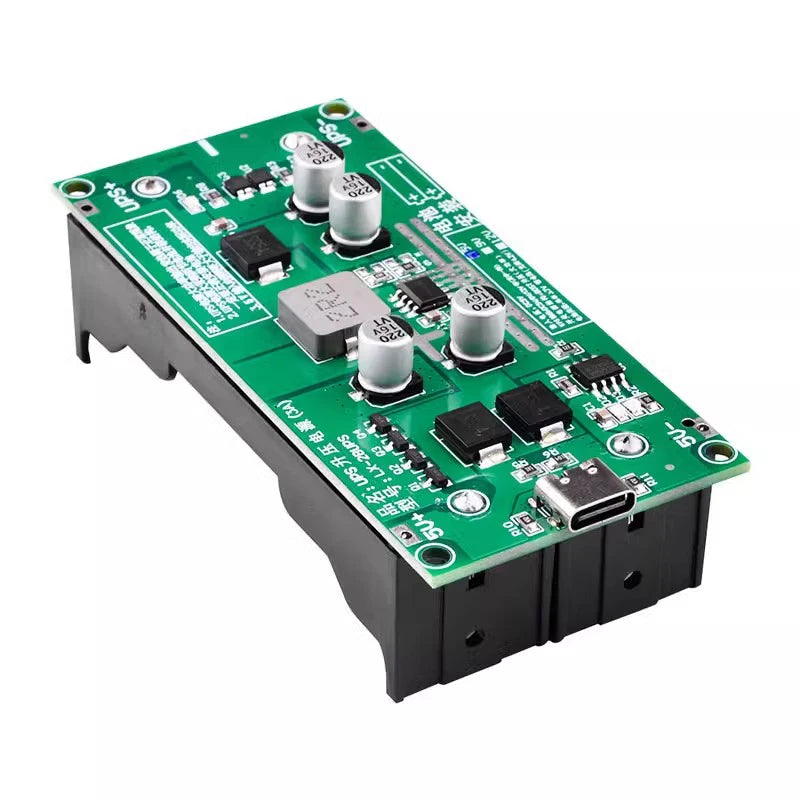 Type-C 15W 3A 18650 Lithium Battery Charger Module DC-DC Step Up