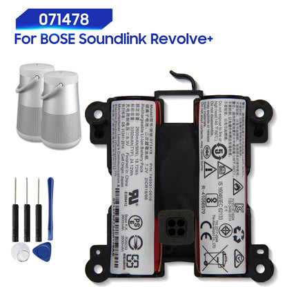 Replacement Battery For BOSE Soundlink Revolve+ Soundlink Revolve Bluetooth Speaker 071478 078068 071473 071471 Rechargeable