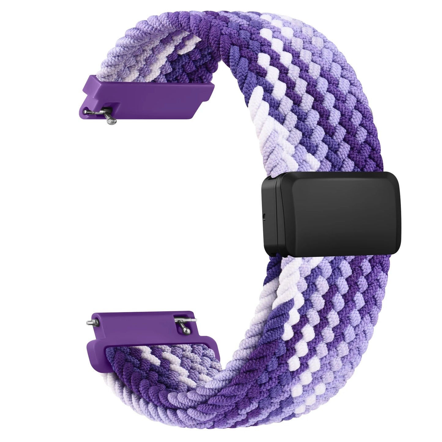 18/20/22mm Braided Strap For Garmin Vivoactive 4 5 3 s/Venu 3 2s Sq 2 Plus/Forerunner 265 255S 645 245 Music/Vivomove Watch Band