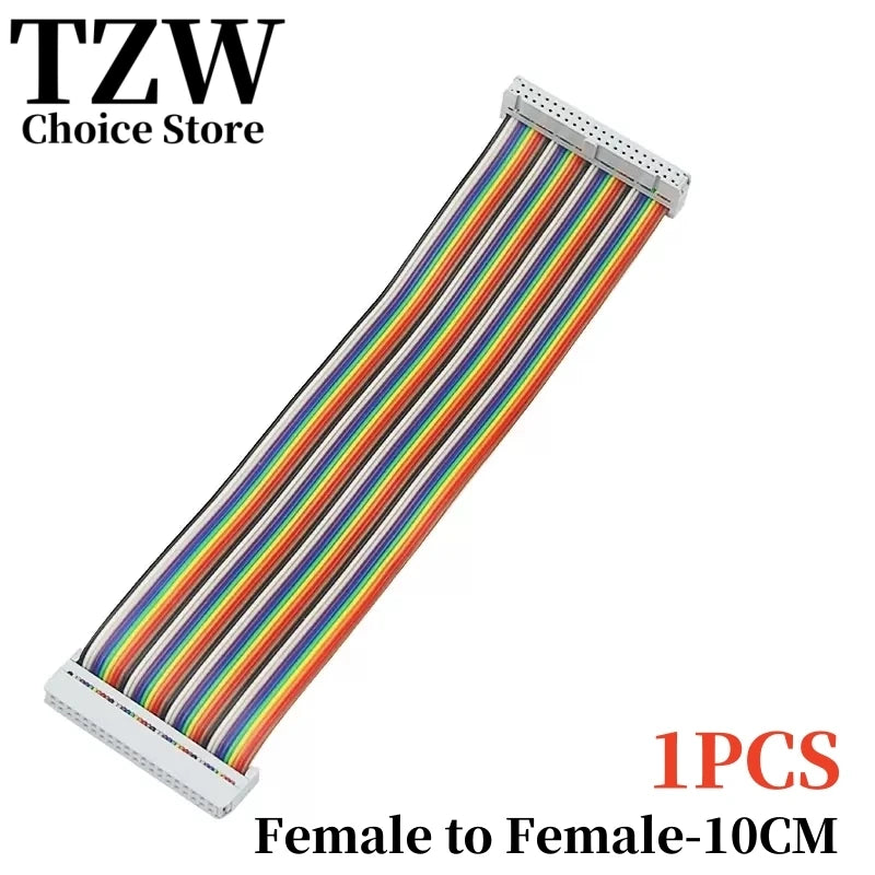 Raspberry Pi 40 Pin GPIO Cable Male to Femal Or Female to Female Extension Cable Adapter for Orange Pi Raspberry Pi 5 4B 3B+ 3B