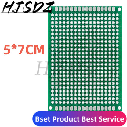 Double Side Prototype Diy Universal Printed Circuit PCB Board Protoboard 9x15 8x12 7x9 6x8 5x7 4x6 3x7 2x8 CM