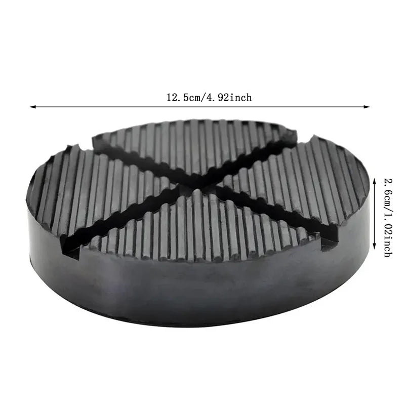 Universal Rubber Jack Pad Support Pinch Weld Slotted Floor Frame Rail Adapter Car Removal Repair Tool High Quality