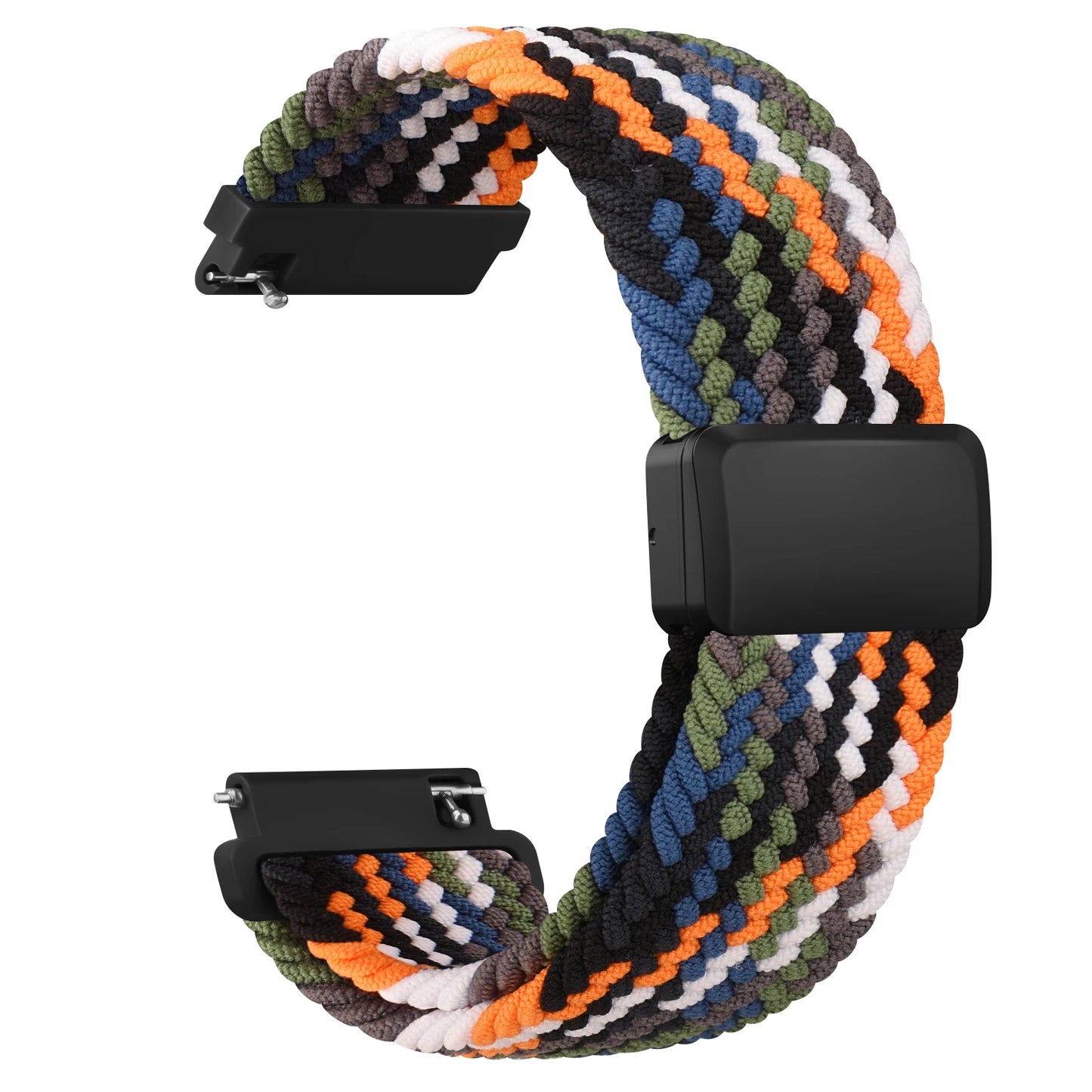 18/20/22mm Braided Strap For Garmin Vivoactive 4 5 3 s/Venu 3 2s Sq 2 Plus/Forerunner 265 255S 645 245 Music/Vivomove Watch Band